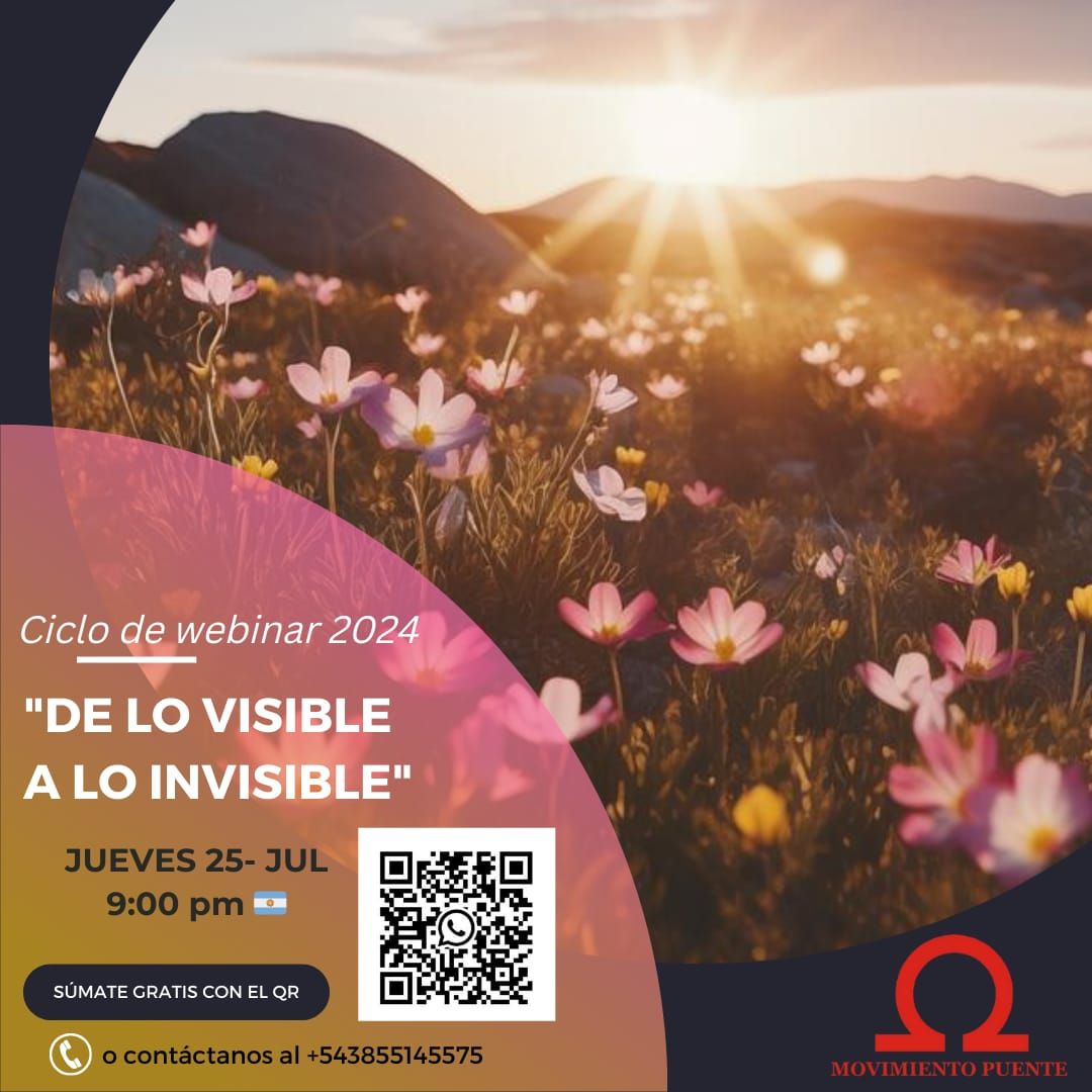 Ciclo de Webinar Puente 2024 – No 4 – Belleza: De lo visible a lo invisible