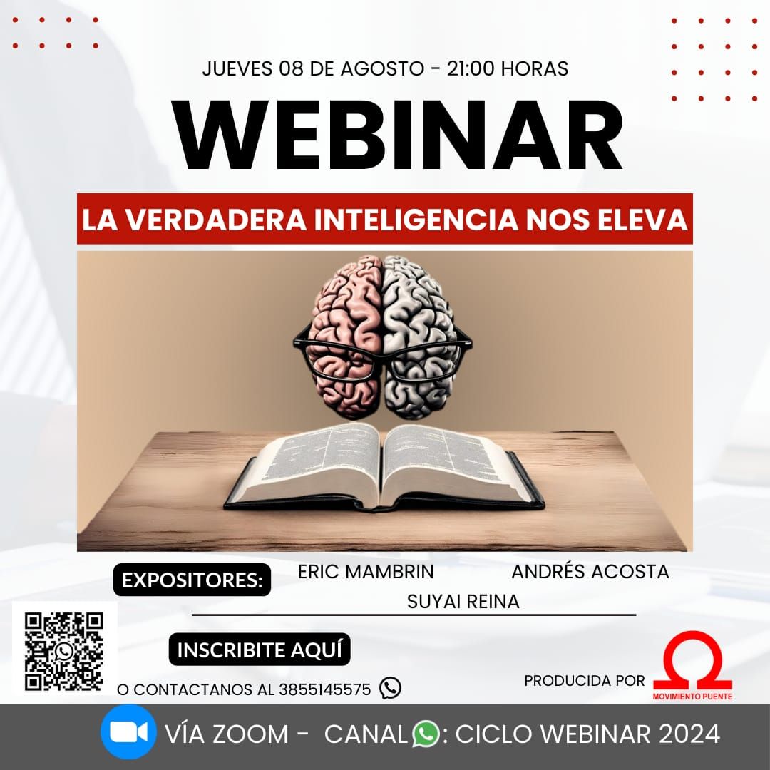 Ciclo de Webinar Puente 2024 No 5 – La verdad que nos eleva